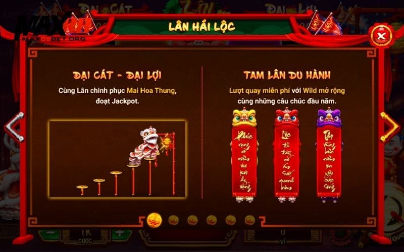 Nổ hũ Lân Hái Lộc Dream86: Hái lộc tiền tỷ có thật 4 quay hũ Lân Hái Lộc