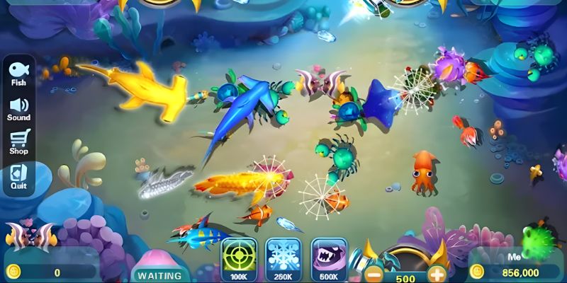 Cách chơi bắn cá - Quản lý vốn và chiến thuật săn thưởng hiệu quả 3 Tập trung vào các loại cá nhỏ trước để tích lũy điểm từ từ